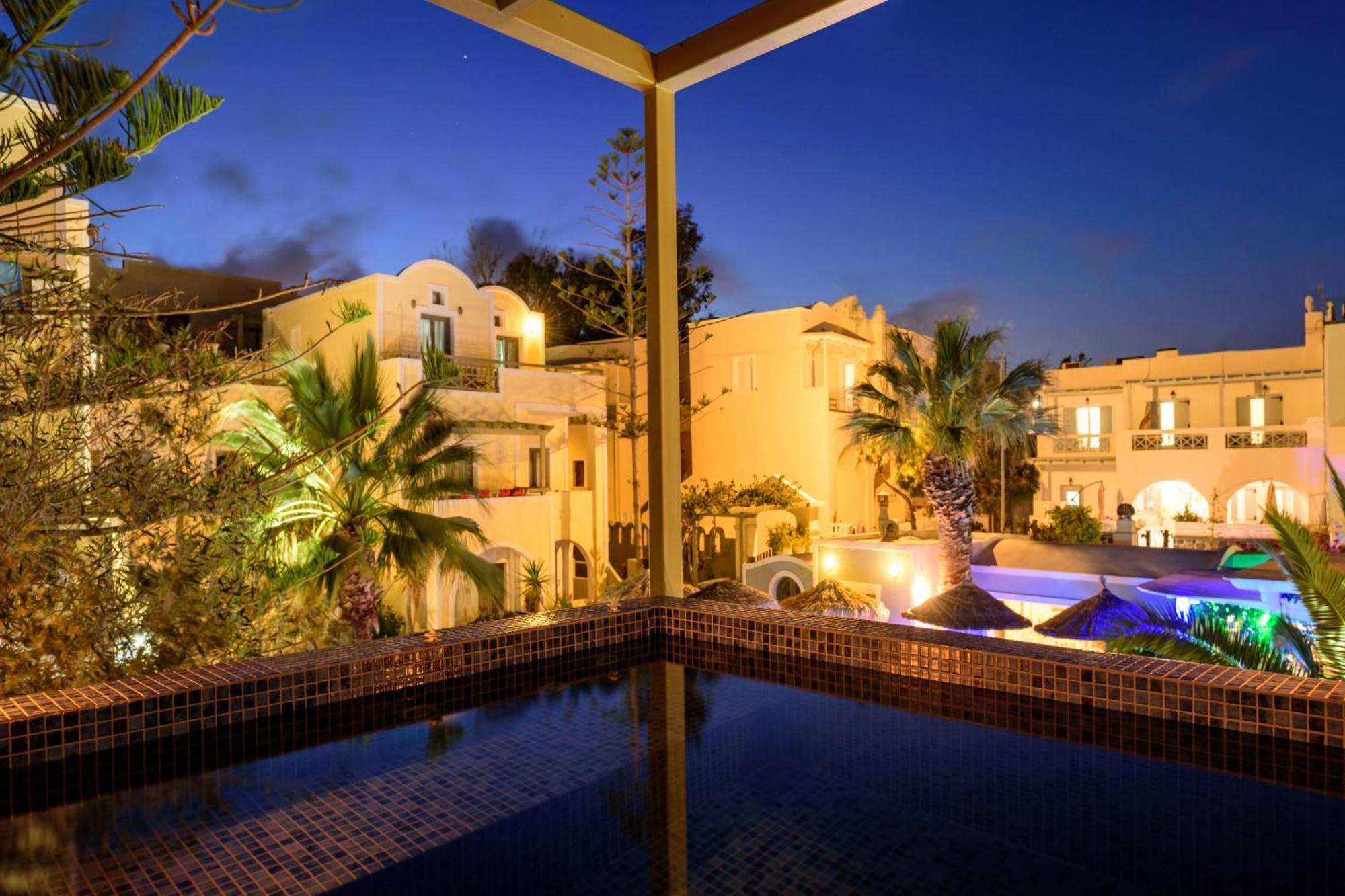 Zephyros Hotel Kamari  Luaran gambar